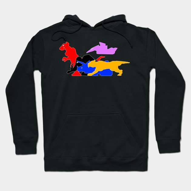 Running Zords Hoodie by nickbeta